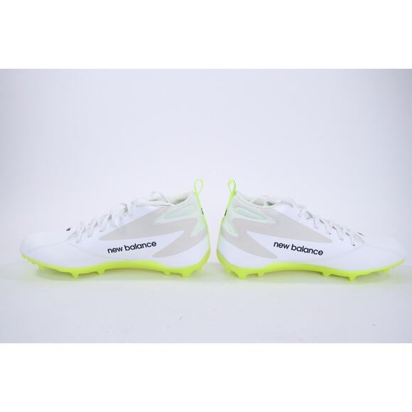 New Balance Rush v4 Mid RUSHMWT4 Men\'s 12 White Lace Up Lacrosse Cleats NEW main image 8